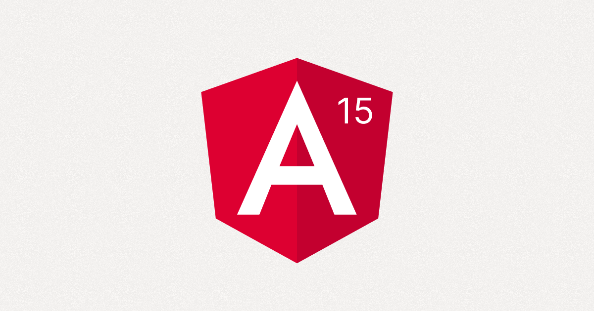 Angular version 15